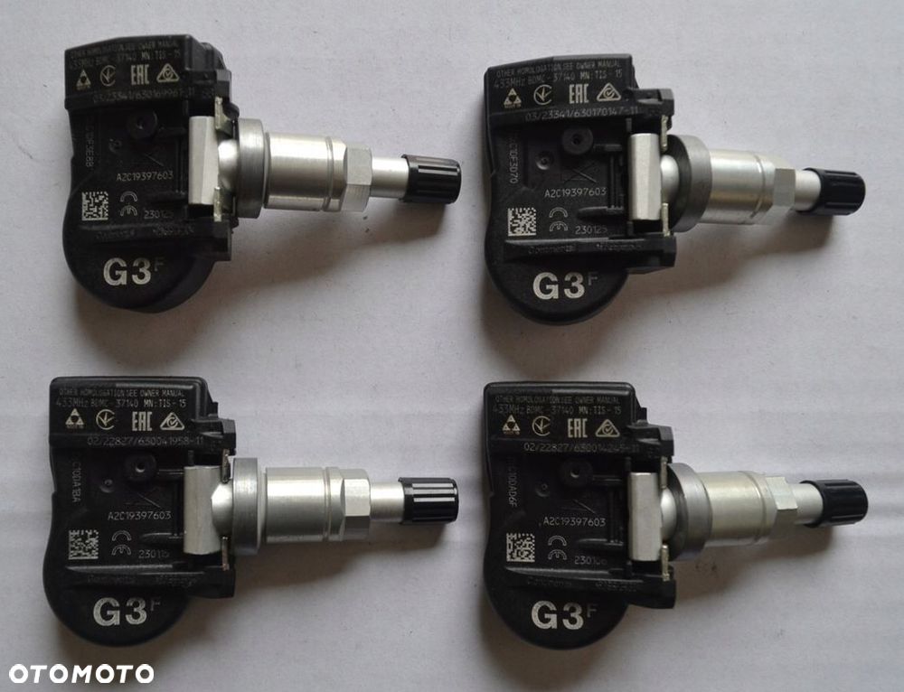 CZUJNIKI CIŚNIENIA TPMS MAZDA OEM x4szt DEMO C-314 - 3