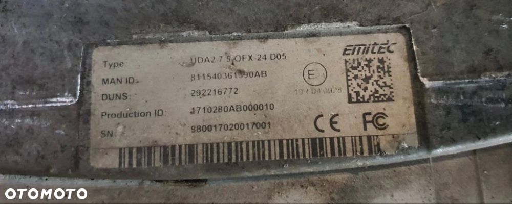 Moduł Pompa Adblue EMITEC Euro 6 Man TGX TGL TGM 811540361390AB do regeneracji - 5