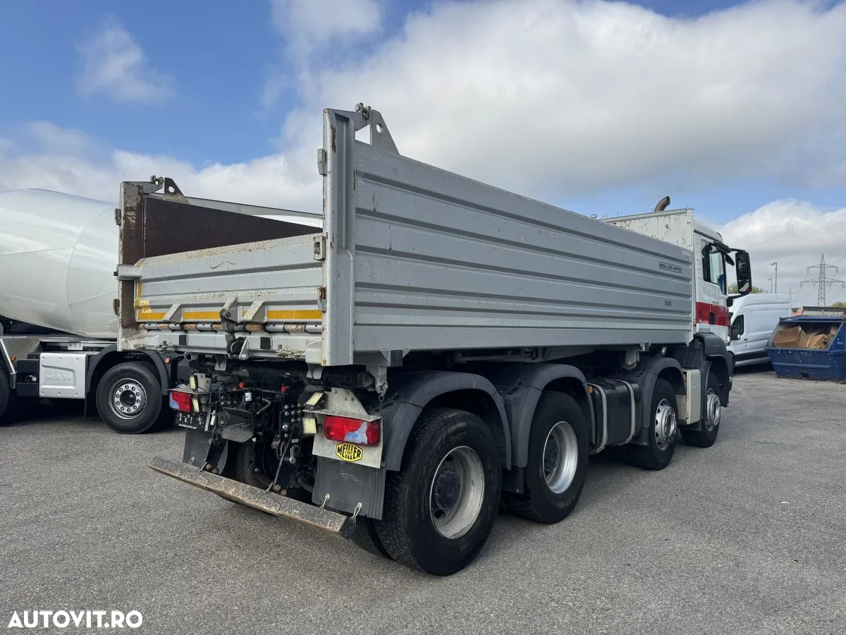 MAN TGS37.470, 8x4, Retarder, Bordmatik, descarcare trilaterala,  Factura externa - 4