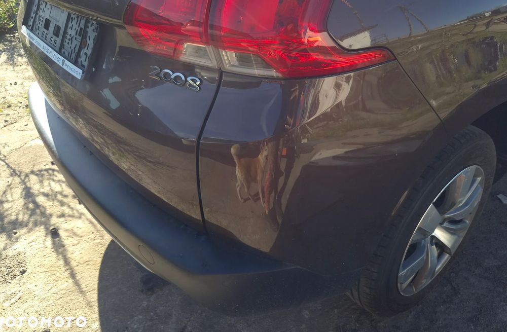 PEUGEOT 2008 I 13r ZDERZAK TYŁ TYLNY PDC ETV - 3