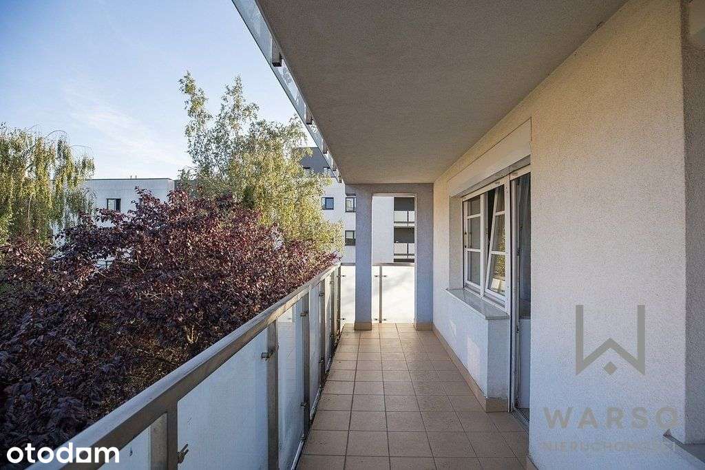 3 pokoje z dużym balkonem, cicho Od Zaraz