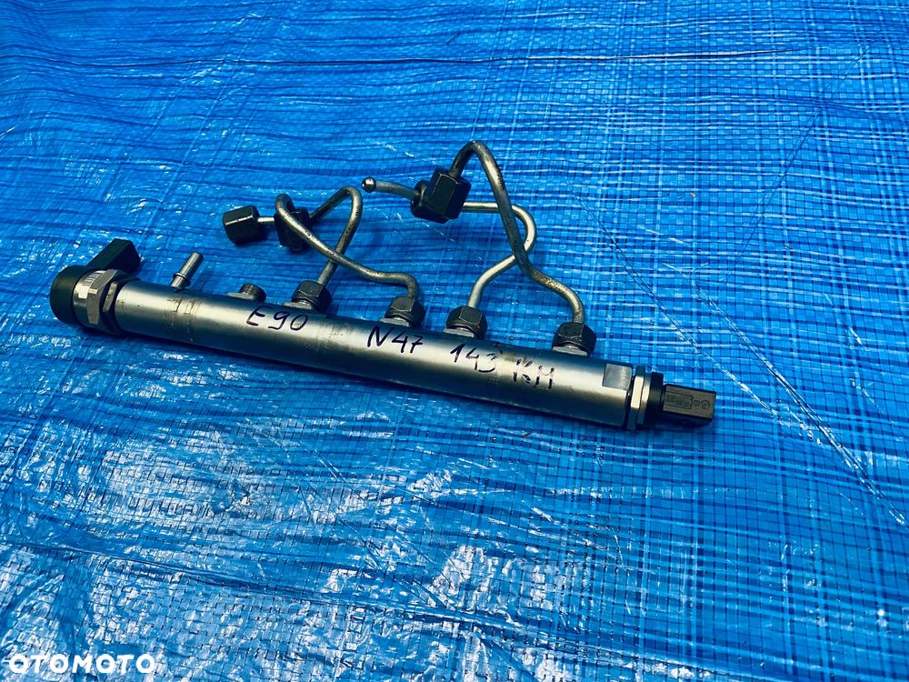 LISTWA WTRYSKOWA CZUJNIKI RURKI BMW E81 E84 E87 E88 E90 E91 2.0D N47 N47D20A ; 0445214182  780912702 ORYGINAŁ - 3