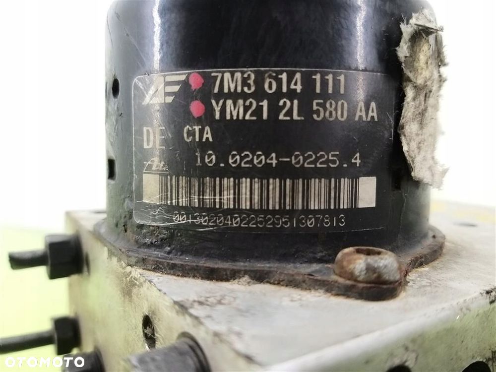 Pompa STEROWNIK ABS VW Sharan  I FL 2000-2009 GALAXY ATE 7M3907379B - 5