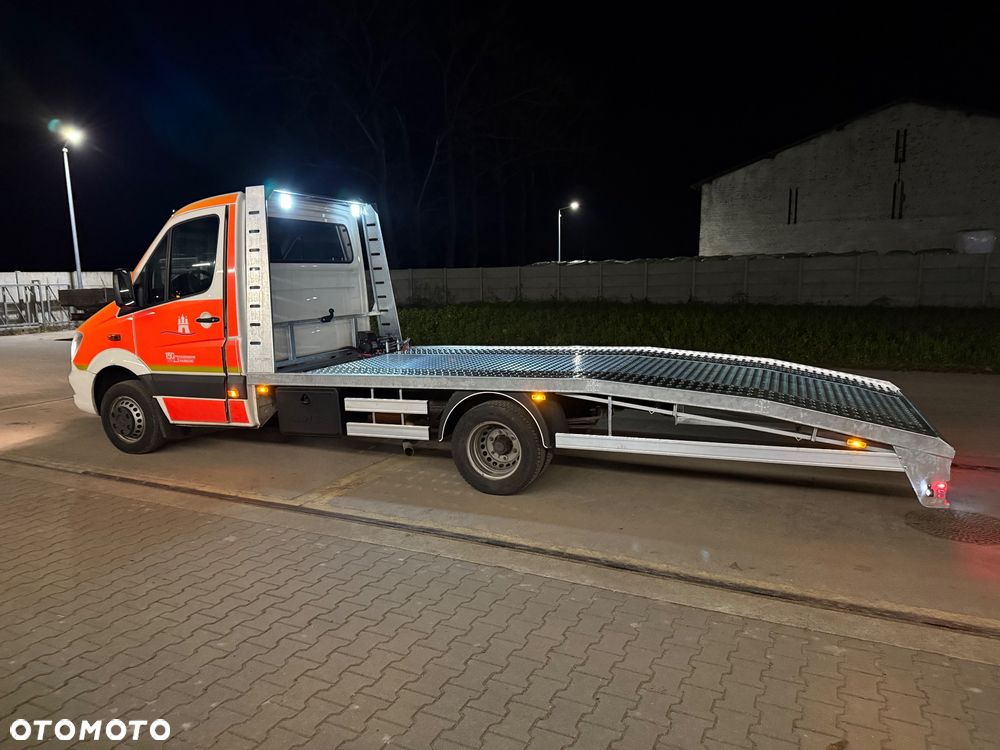 Zabudowa lawety najazd aluminiowy autolaweta pomoc drogowa Renault Master Fiat Ducato Mercedes Sprinter Iveco Daily - 2