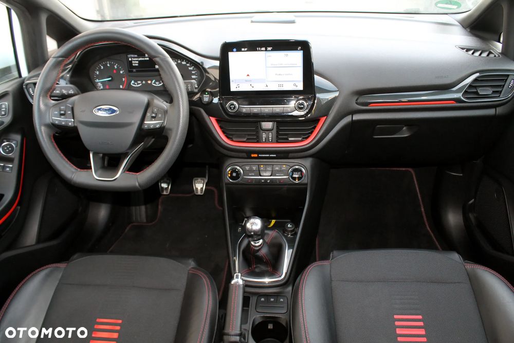 Ford Fiesta 1.0 EcoBoost S&S ST-LINE Red - 9