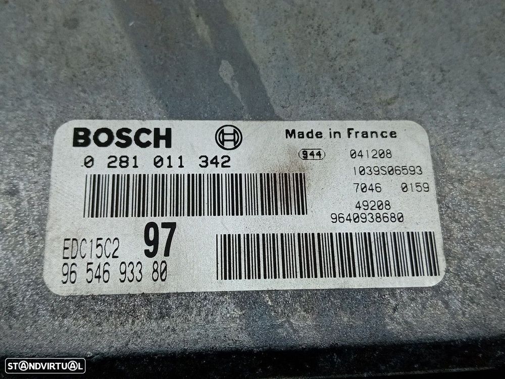 Centralina motor / ECU CITROËN Jumpy (U6U) - 4