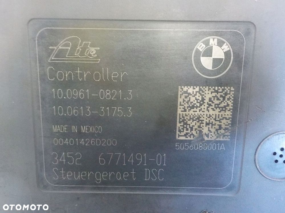 BMW 3 E90 POMPA ABS 6771490 10.0206-1052.4 6771491 10.0961-0821.3 - 9