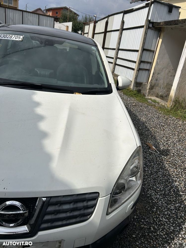 Capota Nissan Qashqai 2008 - 2010 SUV 4 Usi SUPER WHITE (1341) - 2