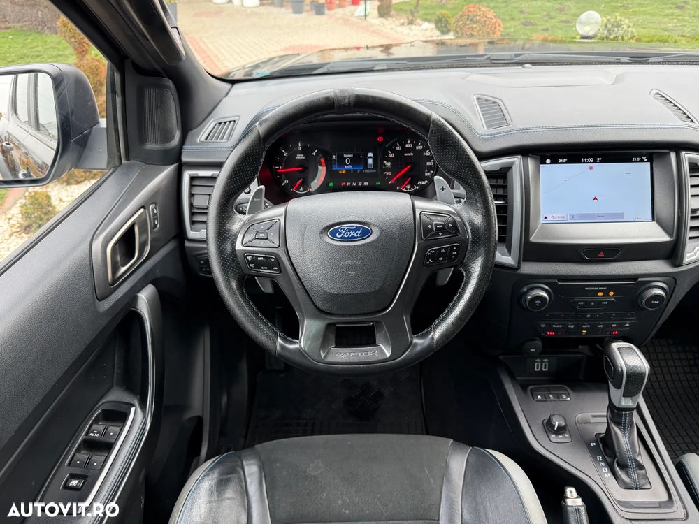 Ford Ranger 2.0 EcoBlue 213 CP 4x4 Cabina Dubla Raptor Aut. - 37