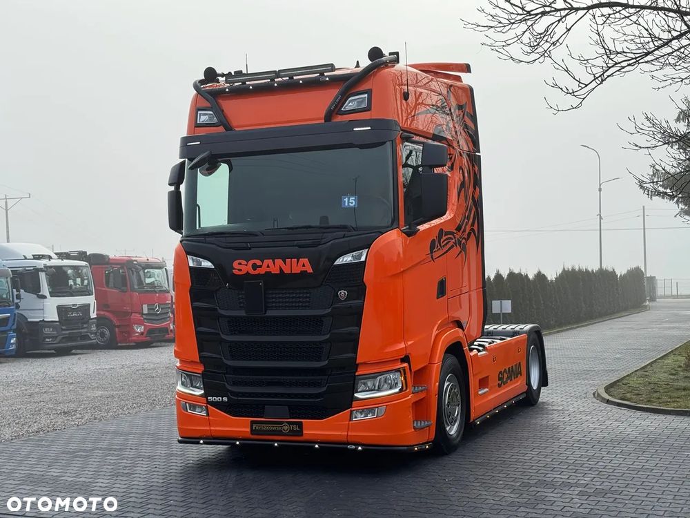 Scania 500 S / ACC / CAŁA NA PODUCHACH / OBRACANY FOTEL / RETARDER/ DUŻA NAVI / VIRTUAL KOKPIT / Z NIEMIEC - 5