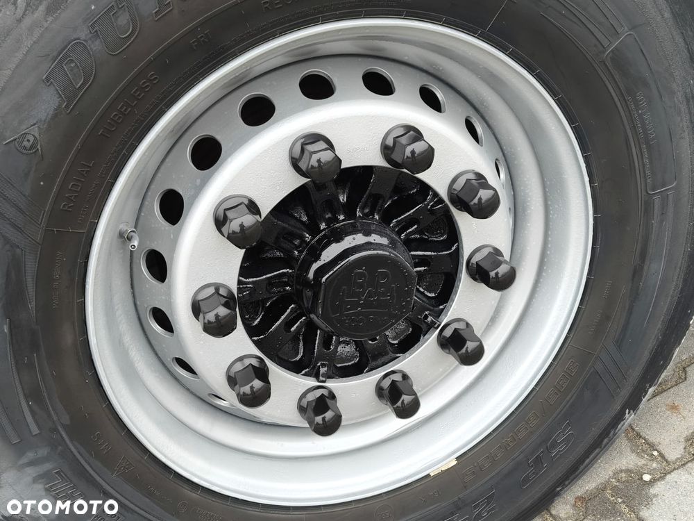 Fruehauf KONTENER FURGON / OSIE BPW . ROLETA / PODŁOGA SZYNA-DESKA / WINDA ZAŁADUNKOWA - 9