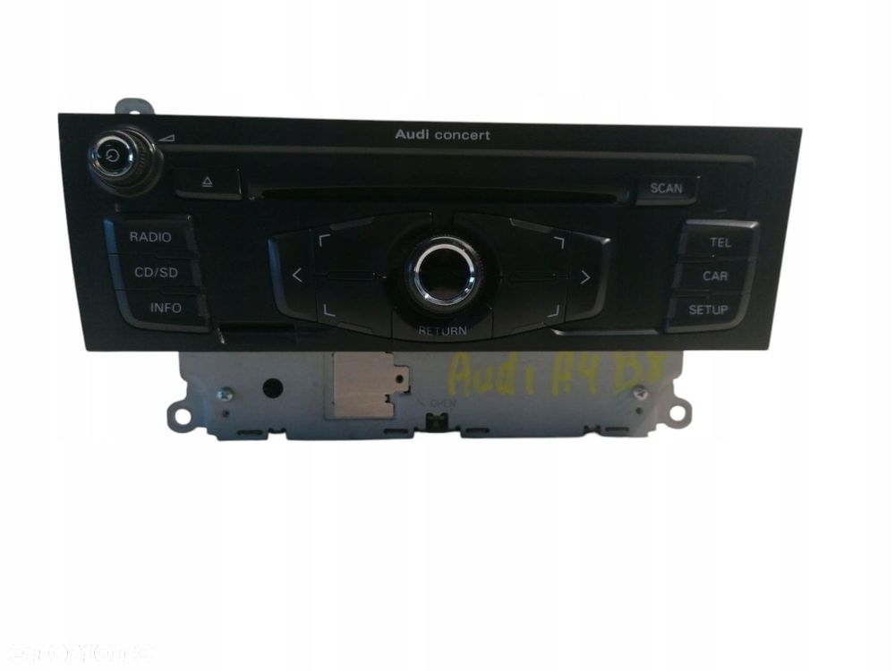 radio audi a4 b8 8t2035186b - 1