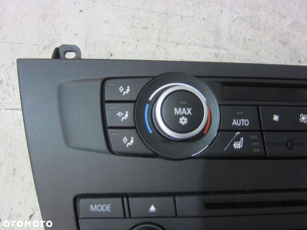 BMW X3 F25 PANEL STEROWANIA KLIMATYZACJI RADIO GRZANE FOTELE 9248265 - 2