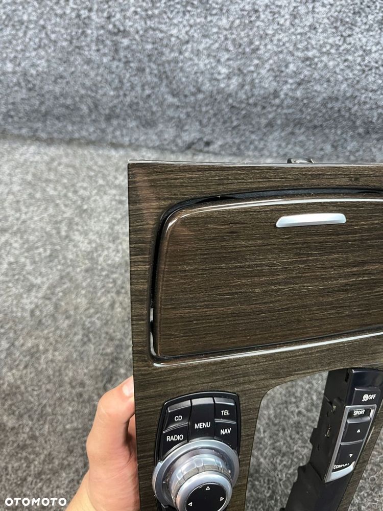 bmw f01 seria 7 ramka lewarka zmiany biegów 9113863 11419110 - 8