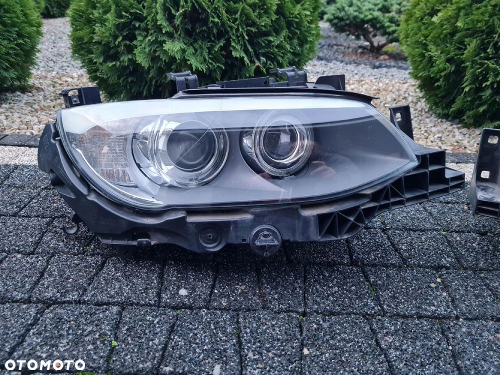 BMW 3 E92 E93 M3 Lift LCI Lampy przód Kompletne Bi Xenon Led Kierunek Żarówka - 3