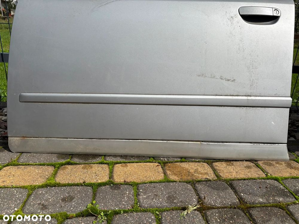 Maska grill drzwi lusterko audi a4 b6 sedan srebrne - 20