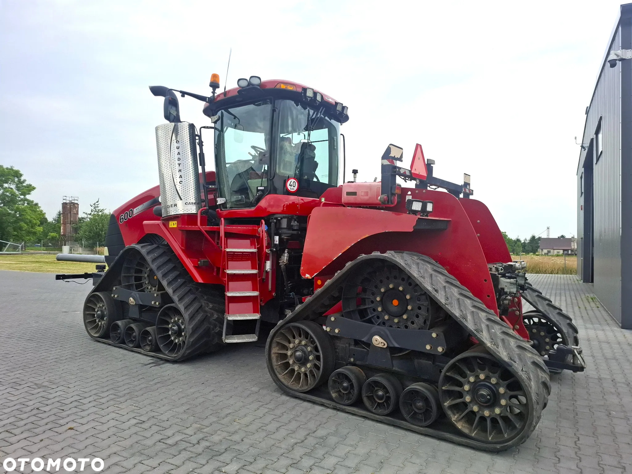 Case IH Quadtrac 600 2013 Rok, 9070 mtg, Nie Malowany, Stan Bardzo Dobry - 7