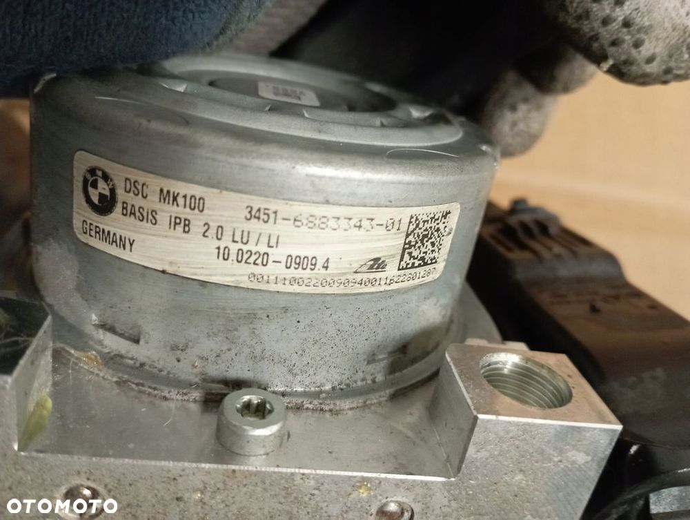 BMW F45 X1 F48 POMPA ABS 6883343 - 2