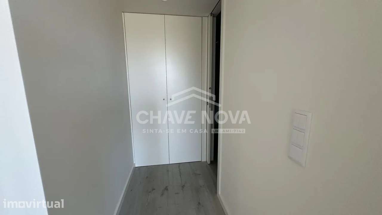 Um T1 novo, no Canidelo Gardens II com garagem, arrumos, vista mar - Grande imagem: 5/13