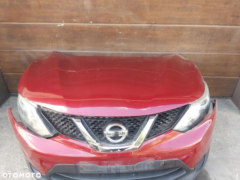 Nissan Qashqai II J11 zderzak lampa pas maska błotnik kompletny przód - 6