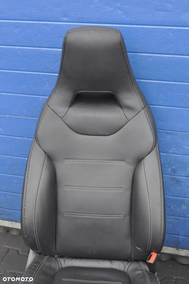 MERCEDES W177 FOTEL LEWY PRZÓD SKÓRA ELEKTRYKA ANGLIK - 2