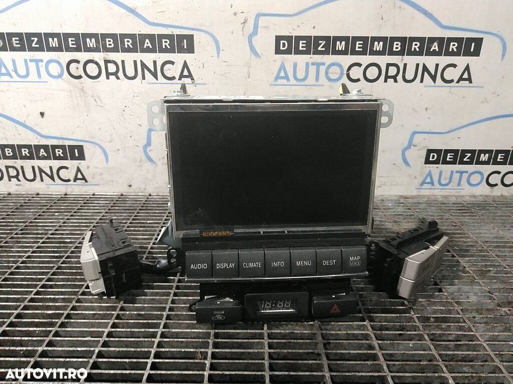 Afisaj bord Lexus RX 400 H 2004 - 2009 (1264) + butoane comanda clima avarii și meniu cd ... - 1