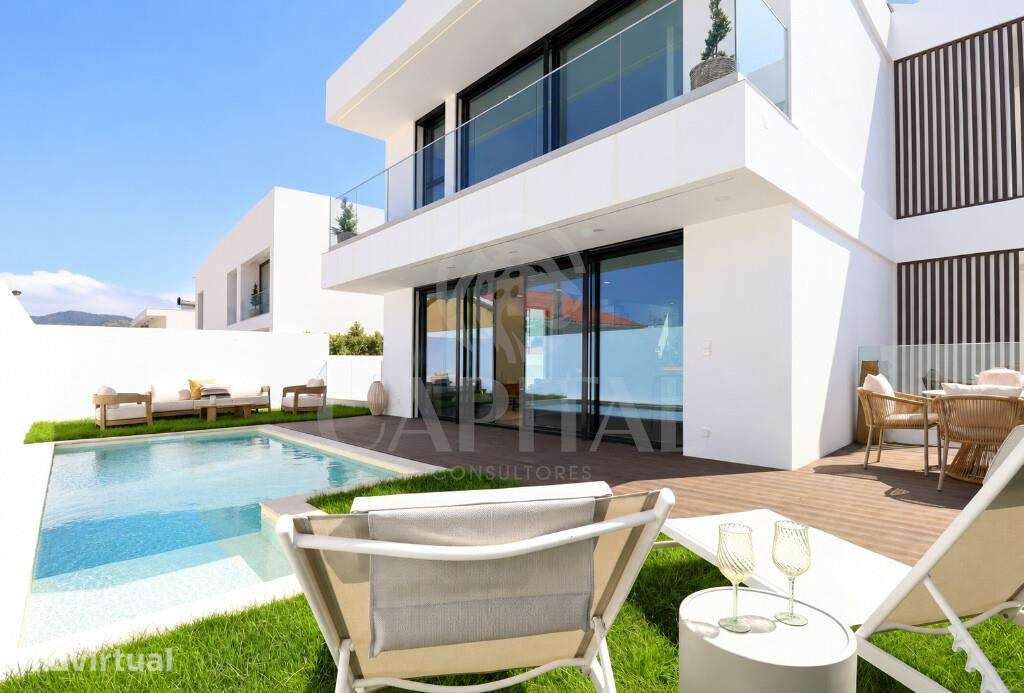 Moradia T4 em Murches, Alcabideche, com piscina (NOVA) - Grande imagem: 4/33