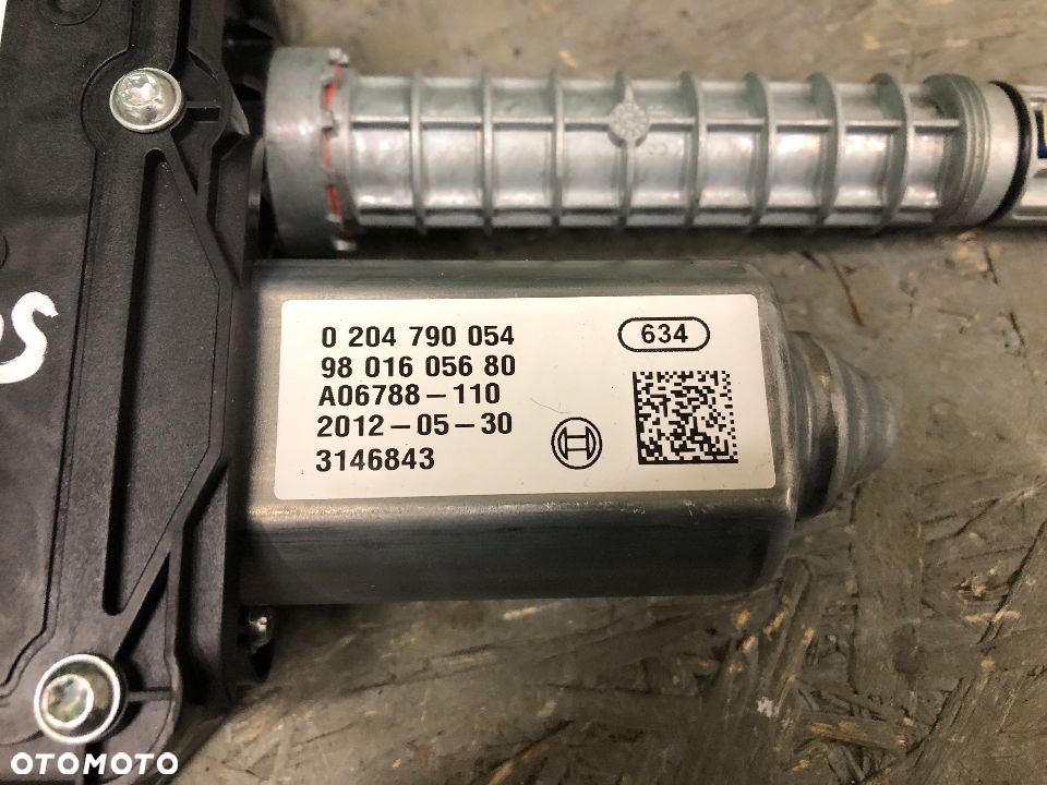 PEUGEOT 508 RXH 2010-2018 MECHANIZM HAMULEC RĘCZNY ELEKTRYCZNY 9801605680 - 3