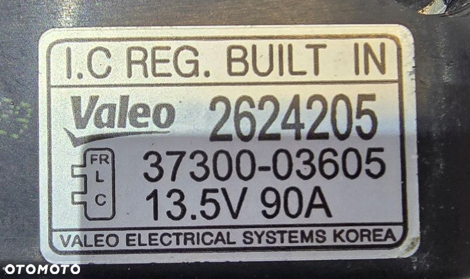 alternator kia rio iii 1.2 15r 90a 37300-03605 - 3