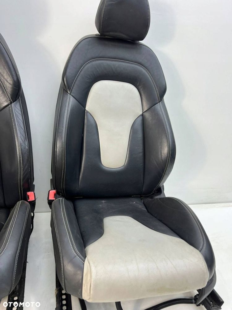 Komptel foteli z boczkami skóra grzane Audi TT TTS Mk2 - 5
