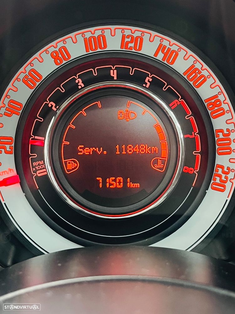 Fiat 500 1.2 Lounge S&S - 34