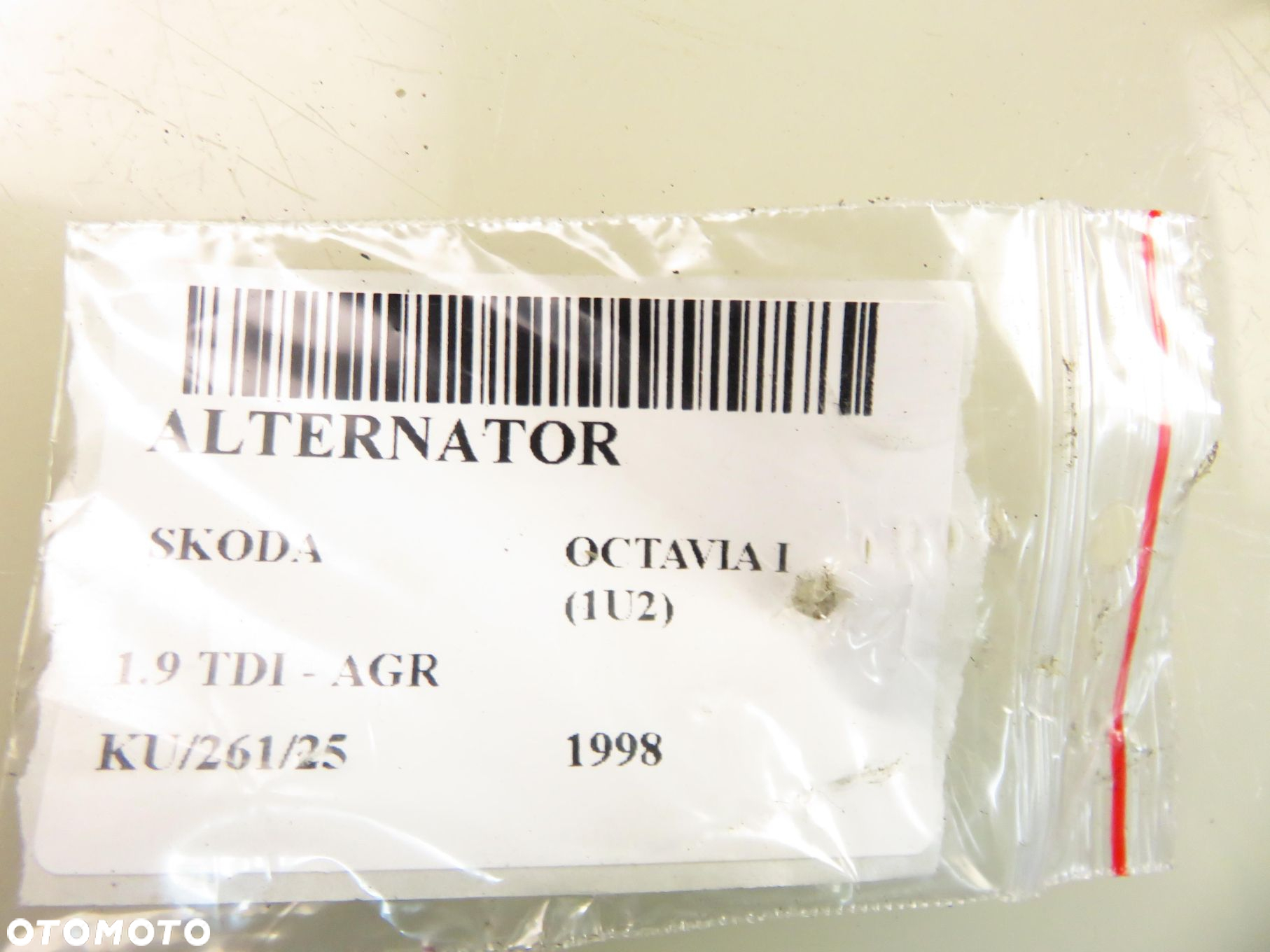 ALTERNATOR SKODA OCTAVIA I  1.9 TDI 90- AGR 0123515021 038903023J - 2