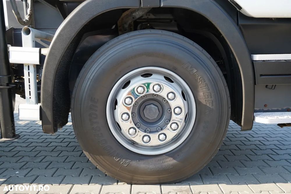 Scania P 280 / CILINDRU BASCULABIL / + HMF 635 HDS / CAPACITATE DE RIDICARE 1.500 KG / EXTENSIE MAXIMĂ 7 M / RADIOCOMANDĂ / EURO 6 - 24