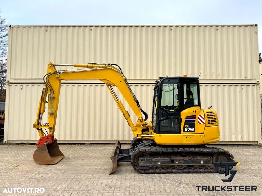 Komatsu PC80MR-5 | JoyStick | Vopsea Originala | AC - 3