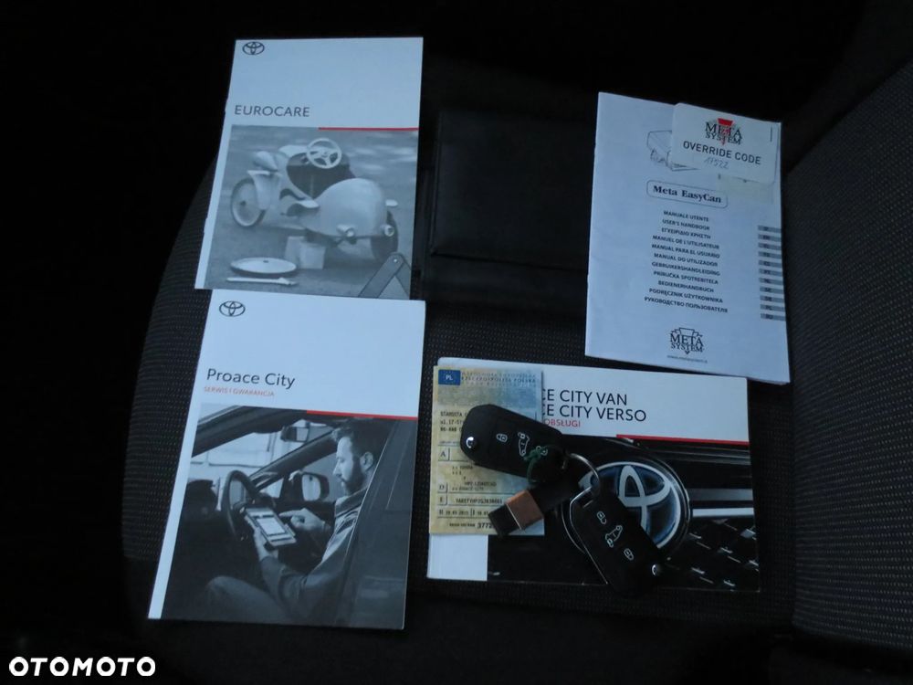 Toyota PROACE CITY  BRYGADOWY  5 OSÓB SALON POLSKA ORYGINAŁ - 40