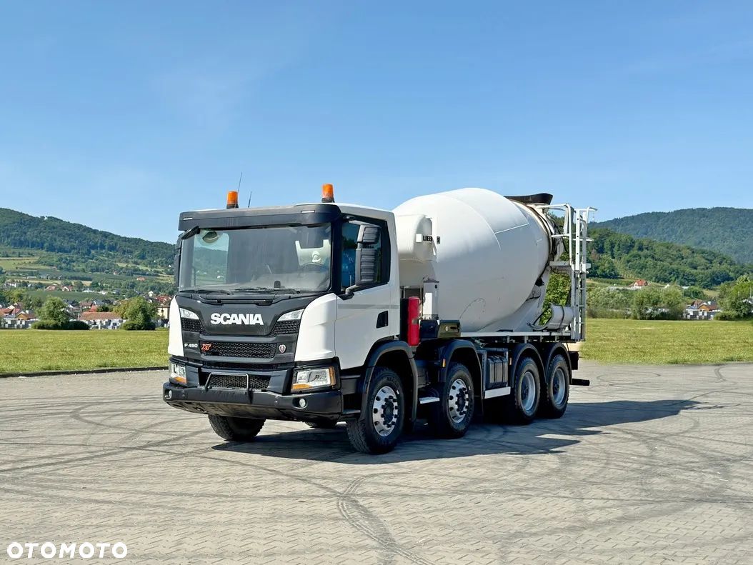Scania P 450  * BETONOMIESZARKA / 8x4 * STAN BDB - 1