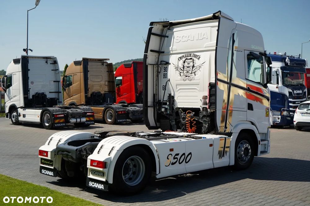 Scania S 500 / RETARDER / KLIMATYZACJA POSTOJOWA / PO KONTRAKCIE SERWISOWYM / SPROWADZONY - 9