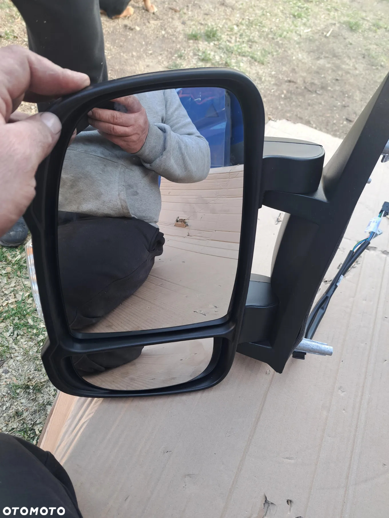 Lusterko lewe Citroën Jumper II Peugeot Boxer II Fiat Ducato III Opel Movano C 8+6 Pin 2018-2024 7357733960 735773396 0735773396 7QV32JXWAA - 7