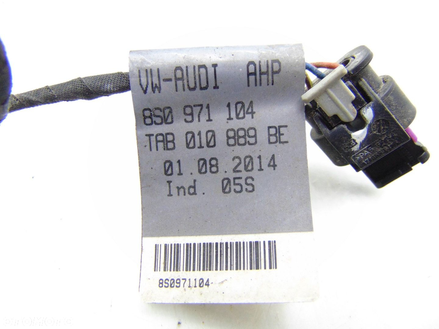 WIĄZKA INSTALACJA CZUJNIKÓW PDC TYŁ TYLNA AUDI TT 8S III 3 8S0971104 - 3
