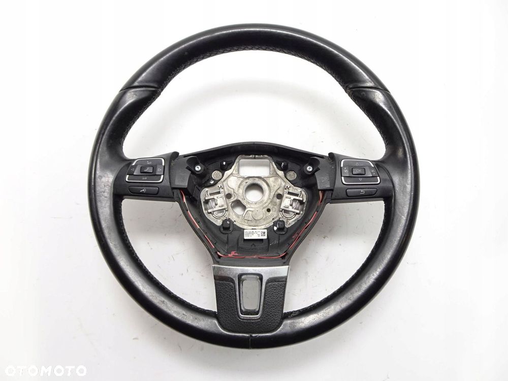kierownica skóra multi volkswagen passat b7 - 1