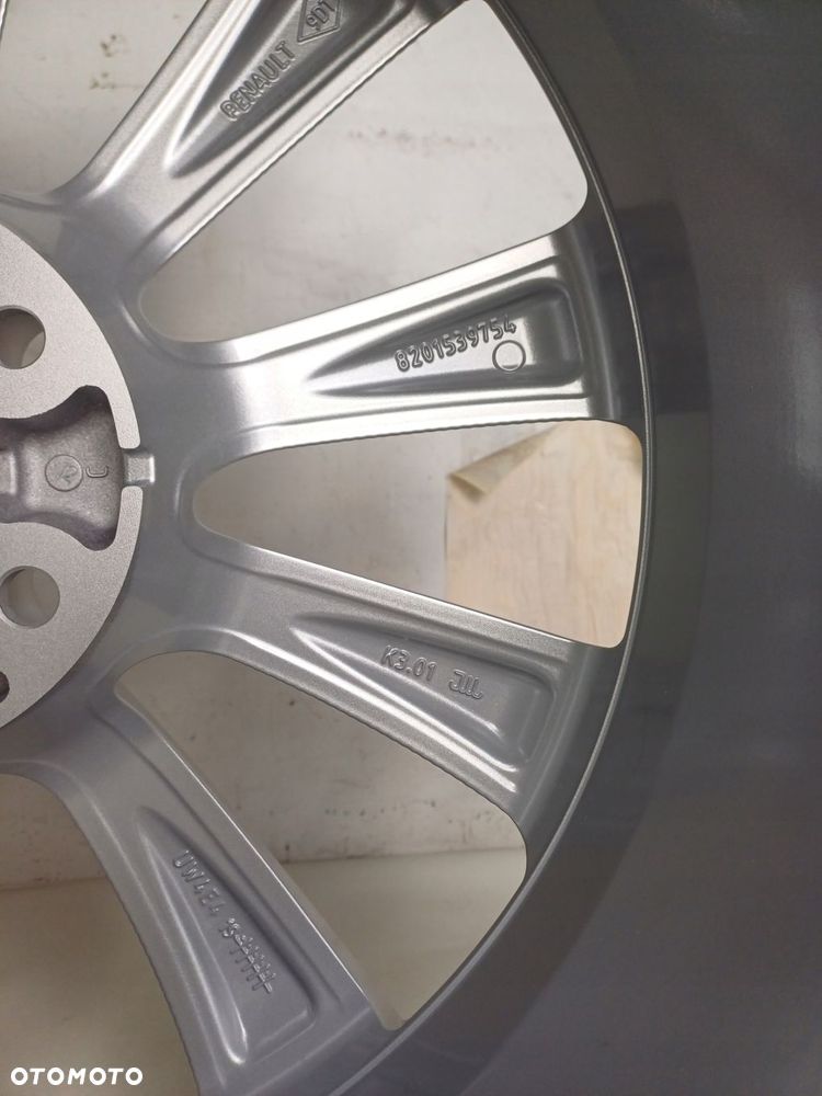 4x felgi felga aluminiowa kadjar pulsar x-trail 7.0jx19 5x114.3 et 40 - 14