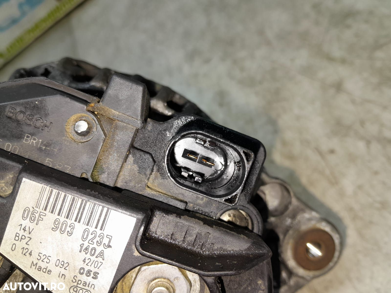 Alternator 1.9 2.0 tdi 06f903023j Audi A1 8X [2010 - 2014] - 6