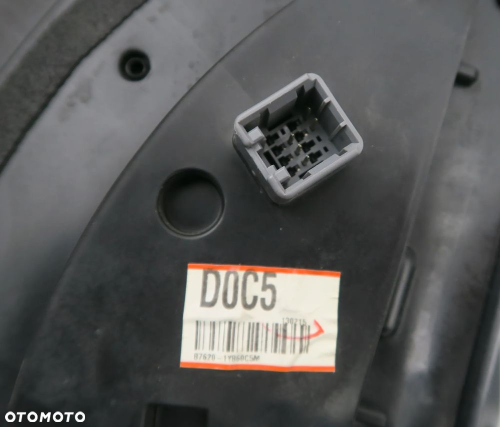 KIA PICANTO 2 II TA 2011 - 2017 Lusterko R prawe 5 PIN ORYGINAŁ OE - 3