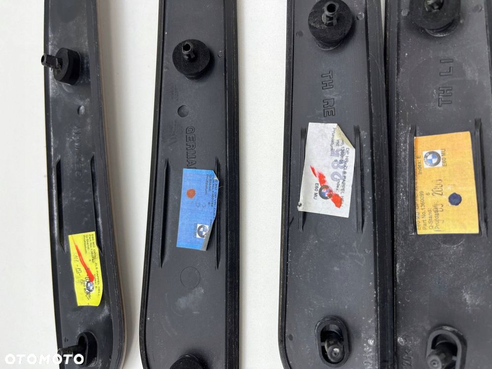 bmw 5 e60 e61 listwy dekory kratki powietrza komplet europa 6951142 - 16