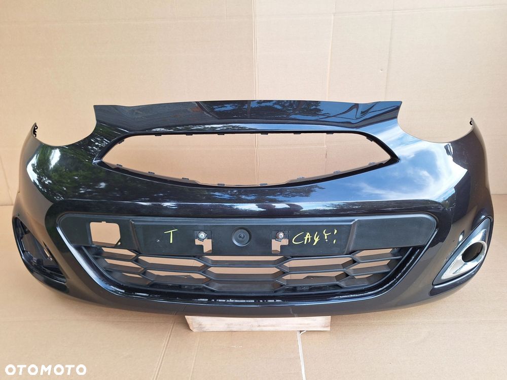 NISSAN MICRA K13 LIFT 13-16 NIE KLEJONY! B.ŁADNY ZDERZAK PRZÓD PRZEDNI ORYG NISSAN 620223HN0A WYSYŁKA KRAJ-EUROPA - 1