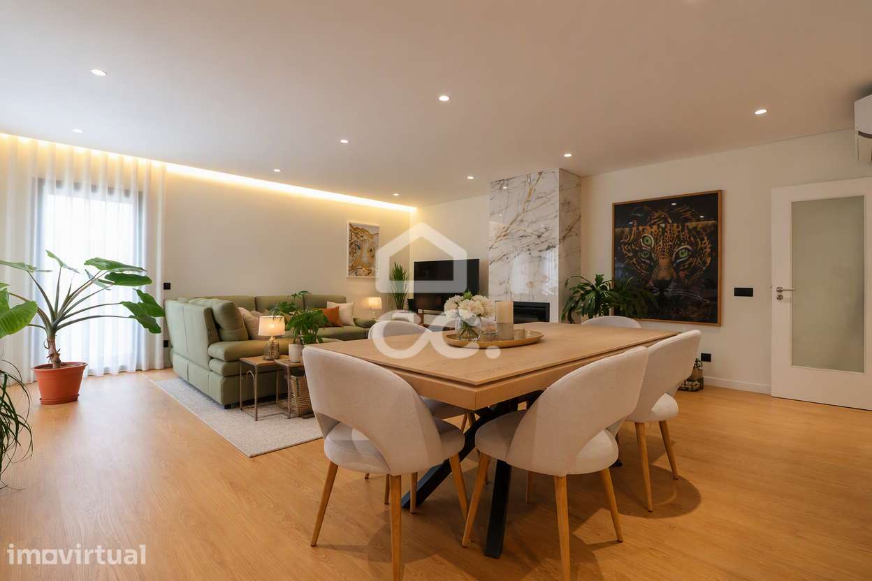 Apartamento T3 seminovo com varandas e garagem em Condeixa. - Grande imagem: 2/40