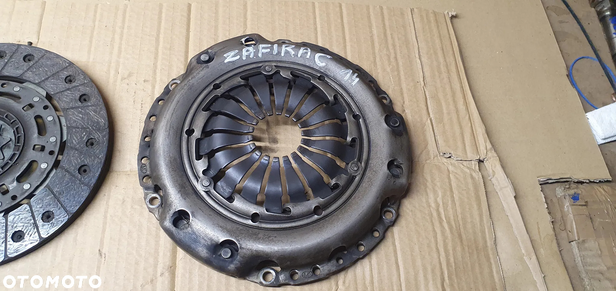Sprzęgło tarcza docisk koło dwumas dwumasa LUK Opel Zafira C 1.4 Turbo - 5