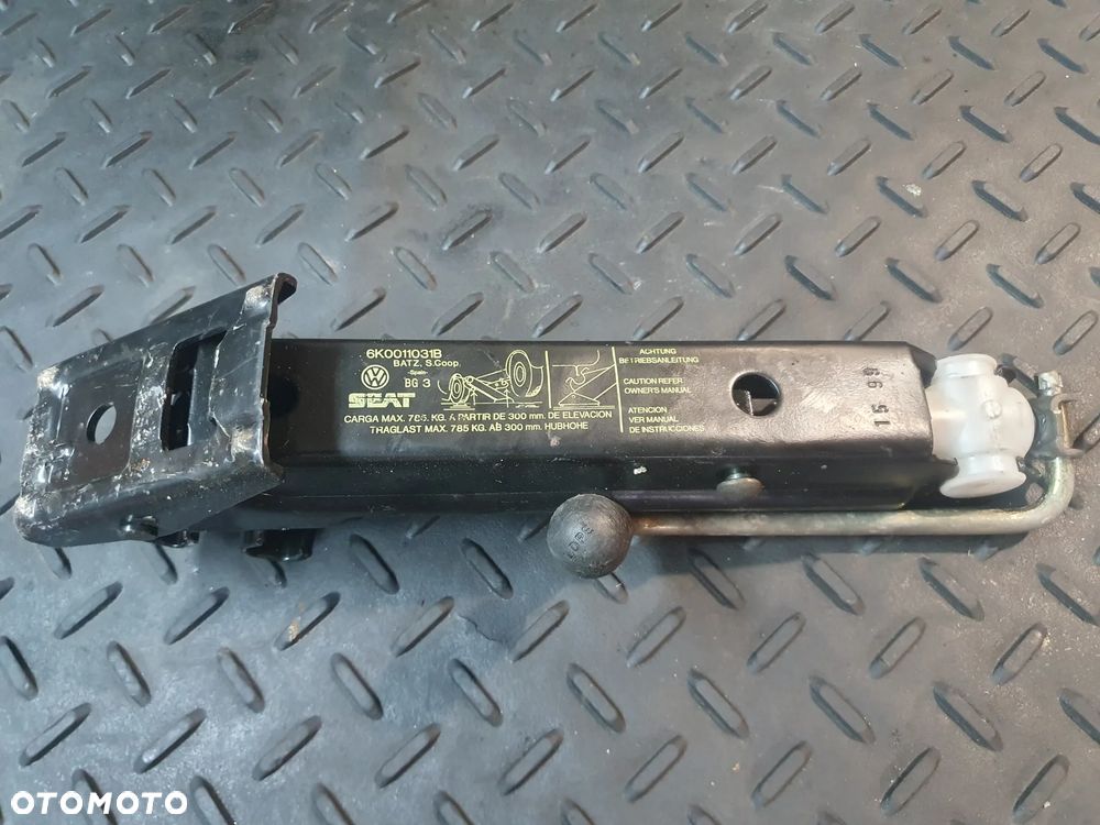 VW SEAT CORDOBA I IBIZA II LEWAREK PODNOŚNIK SAMOCHODOWY 6K0011031B 785KG ORYGINAŁ POSIADAM 5 SZT - 13