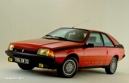 Autocolante Faixa Renault Turbo Fuego Novo Original Lado dto 7700756663 - 4
