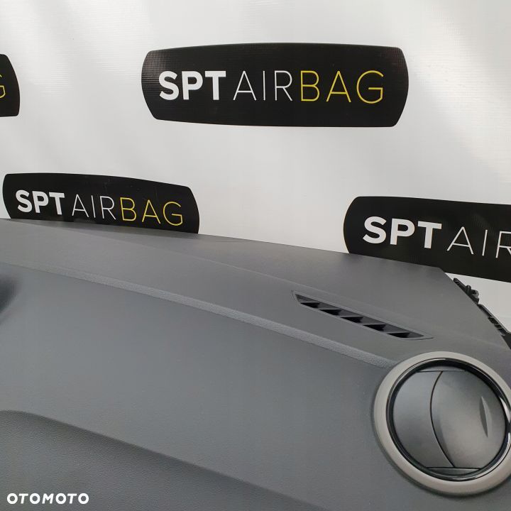SEAT IBIZA 4 6P LKP DESKA ROZDZIELCZA KONSOLA KOKPIT PULPIT PODUSZKI AIRBAG AIR BAG PASY KIT SET - 6